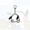 Kawaii Sanrio Anime Pochacco Acrylic Keychain Cartoon Couple Bag Mobile Pendant Adornment Cute Expression Bag Pendant 1 - Pochacco Shop